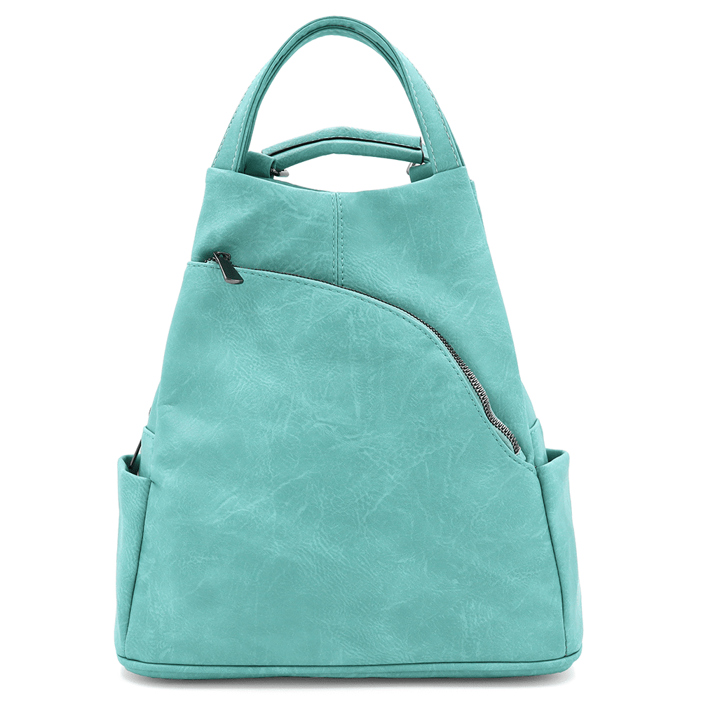 2 az 1-ben - Női hátizsák és táska Kristina - mentazöld