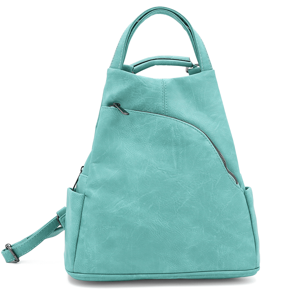 2 az 1-ben - Női hátizsák és táska Kristina - mentazöld