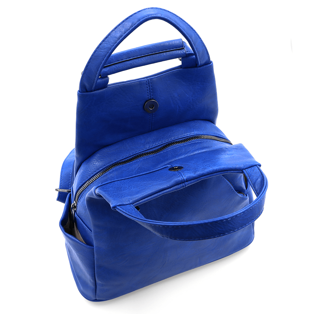 2 az 1-ben - Női hátizsák és táska Kristina - kék