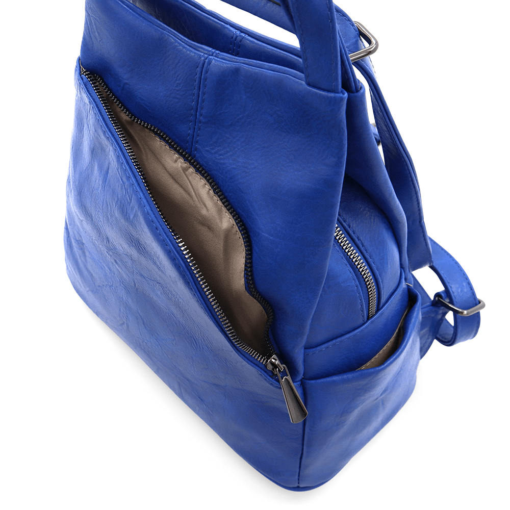 2 az 1-ben - Női hátizsák és táska Kristina - kék