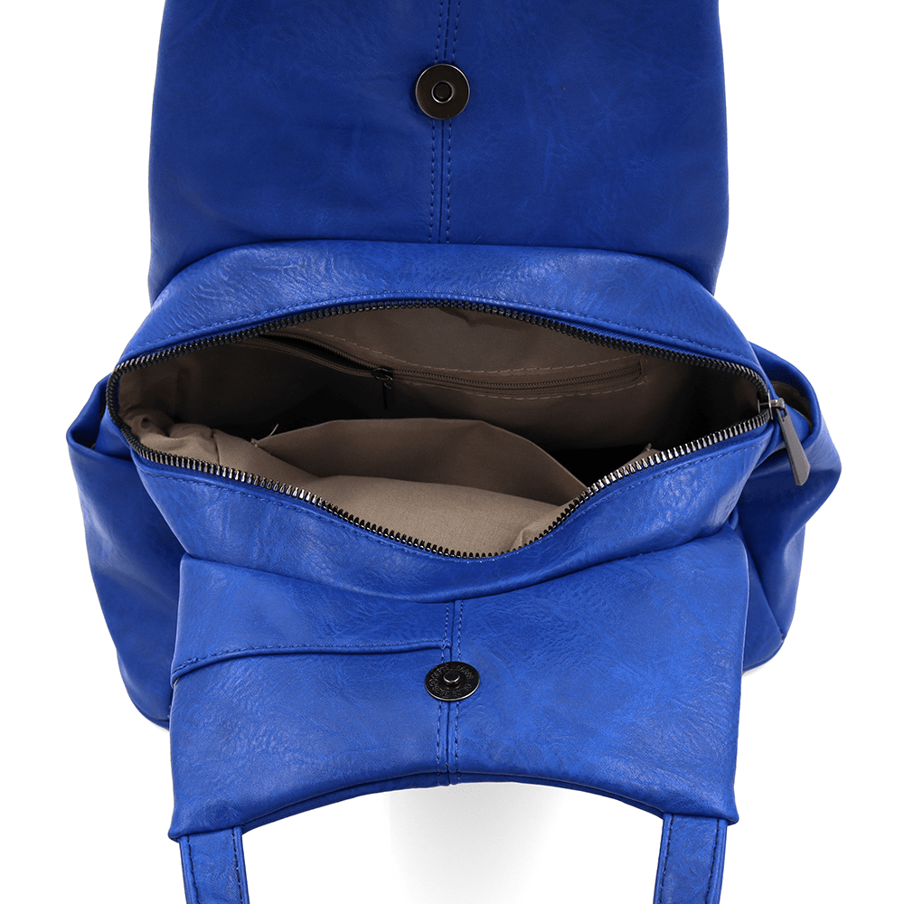 2 az 1-ben - Női hátizsák és táska Kristina - kék