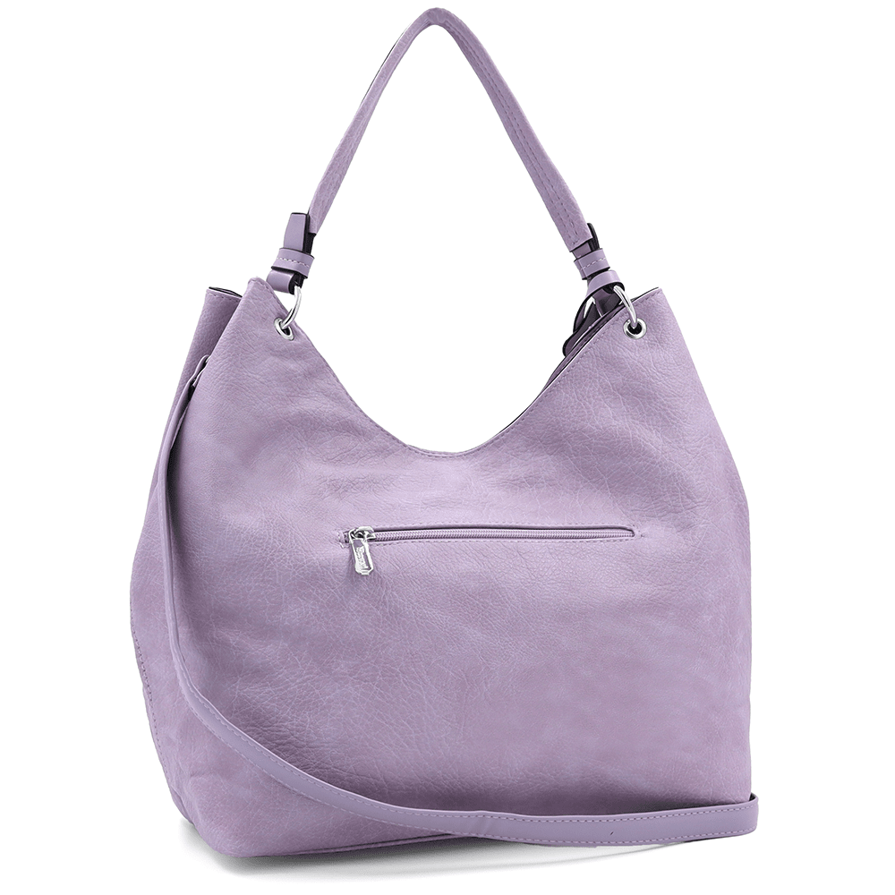 Nagy női táska, Rumi típusú táska - levendula