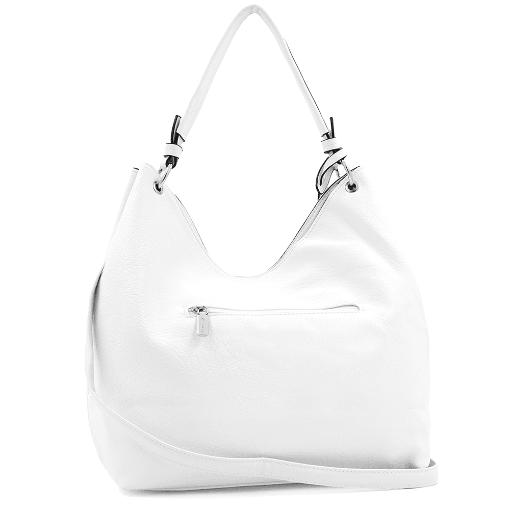 Nagy női táska, Rumi típusú zsák - fehér