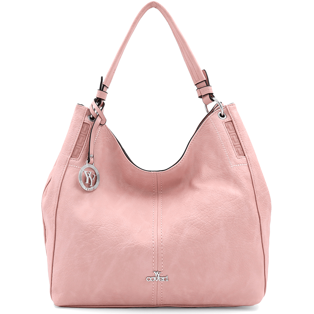 Nagy női táska, Rumi típusú táska - rózsaszín