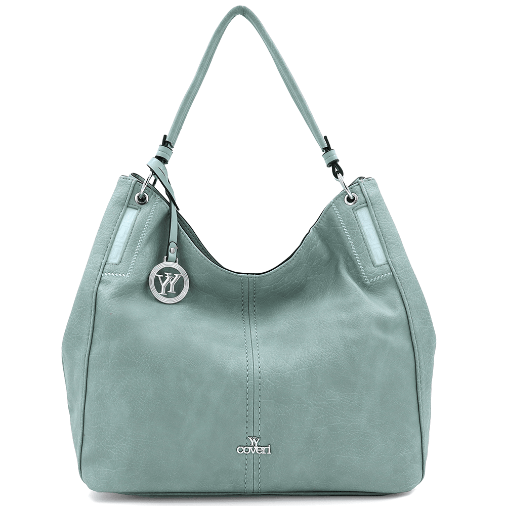 Nagy női táska, Rumi típusú zsák - mentazöld