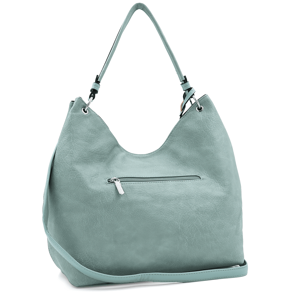 Nagy női táska, Rumi típusú zsák - mentazöld