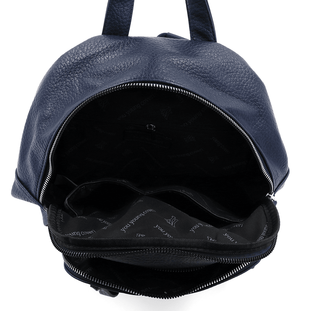 2 az 1-ben - Női hátizsák és táska Anna - sötétkék