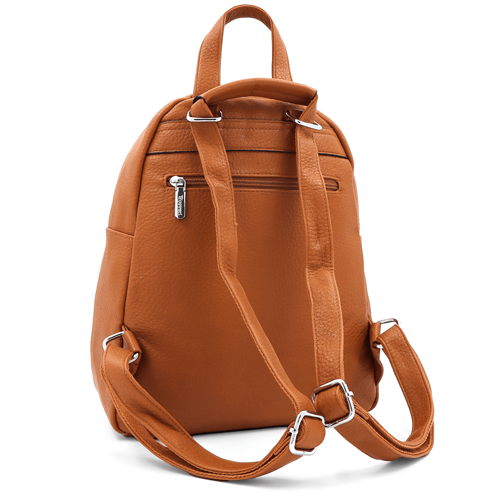 2 az 1-ben - Női hátizsák és táska Anna - cserépbarna