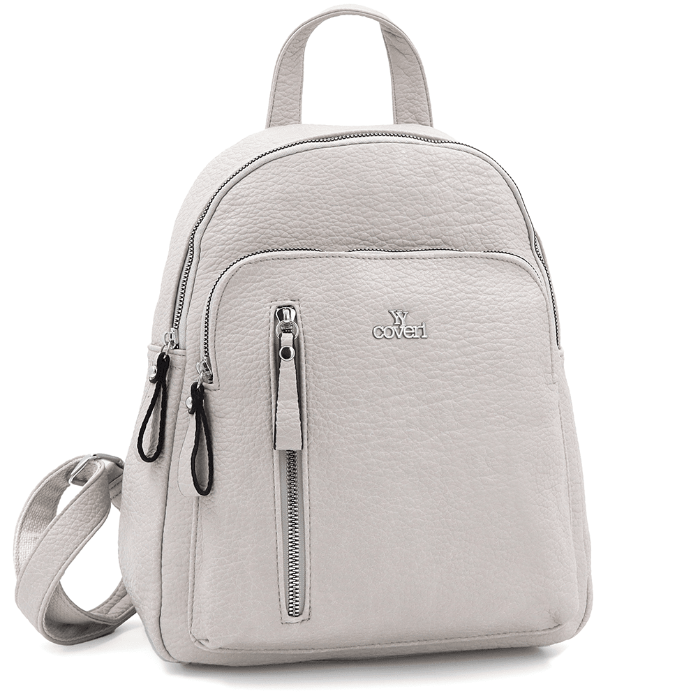 2 az 1-ben - Női hátizsák és táska Anna - világosszürke