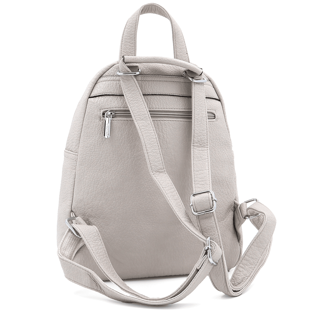 2 az 1-ben - Női hátizsák és táska Anna - világosszürke