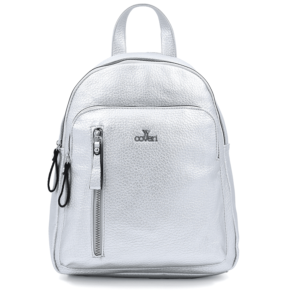 2 az 1-ben - Női hátizsák és táska Anna - ezüst