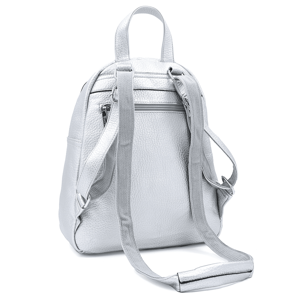 2 az 1-ben - Női hátizsák és táska Anna - ezüst