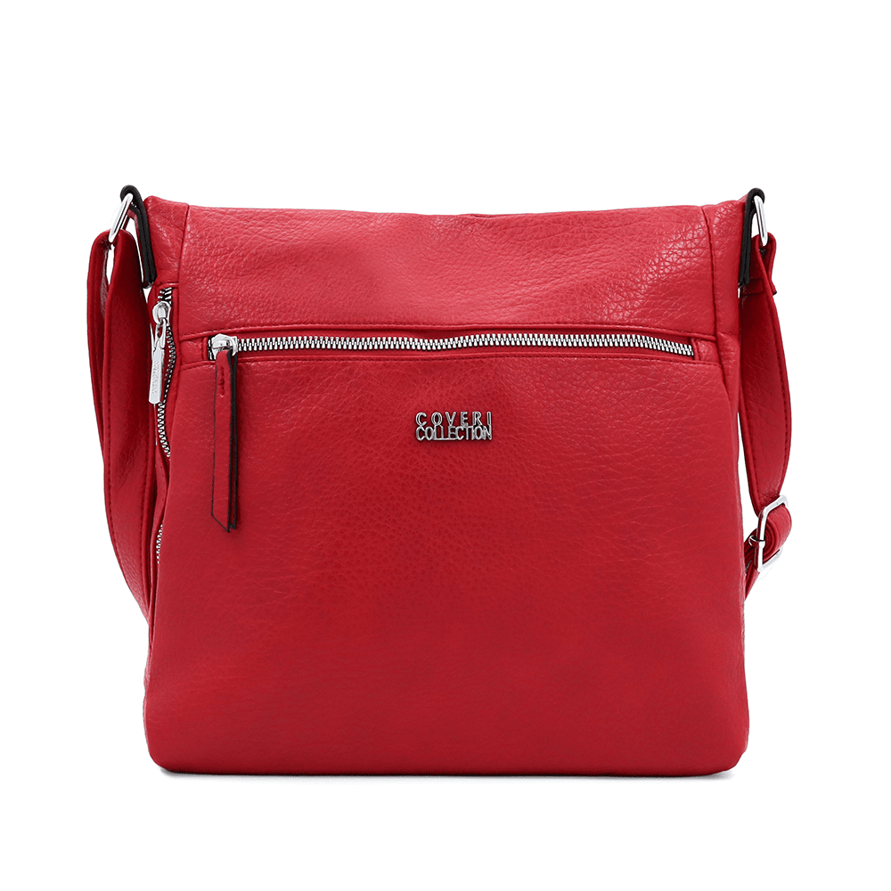 Női válltáska Gabi - piros