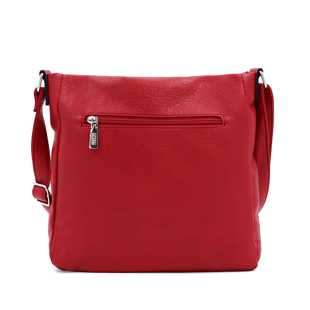 Női válltáska Gabi - piros