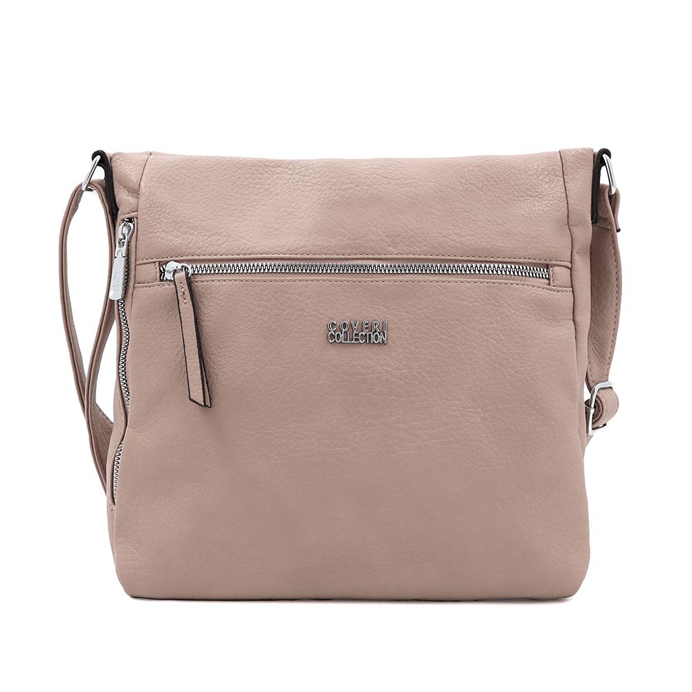 Női válltáska Gabi - világosbarna