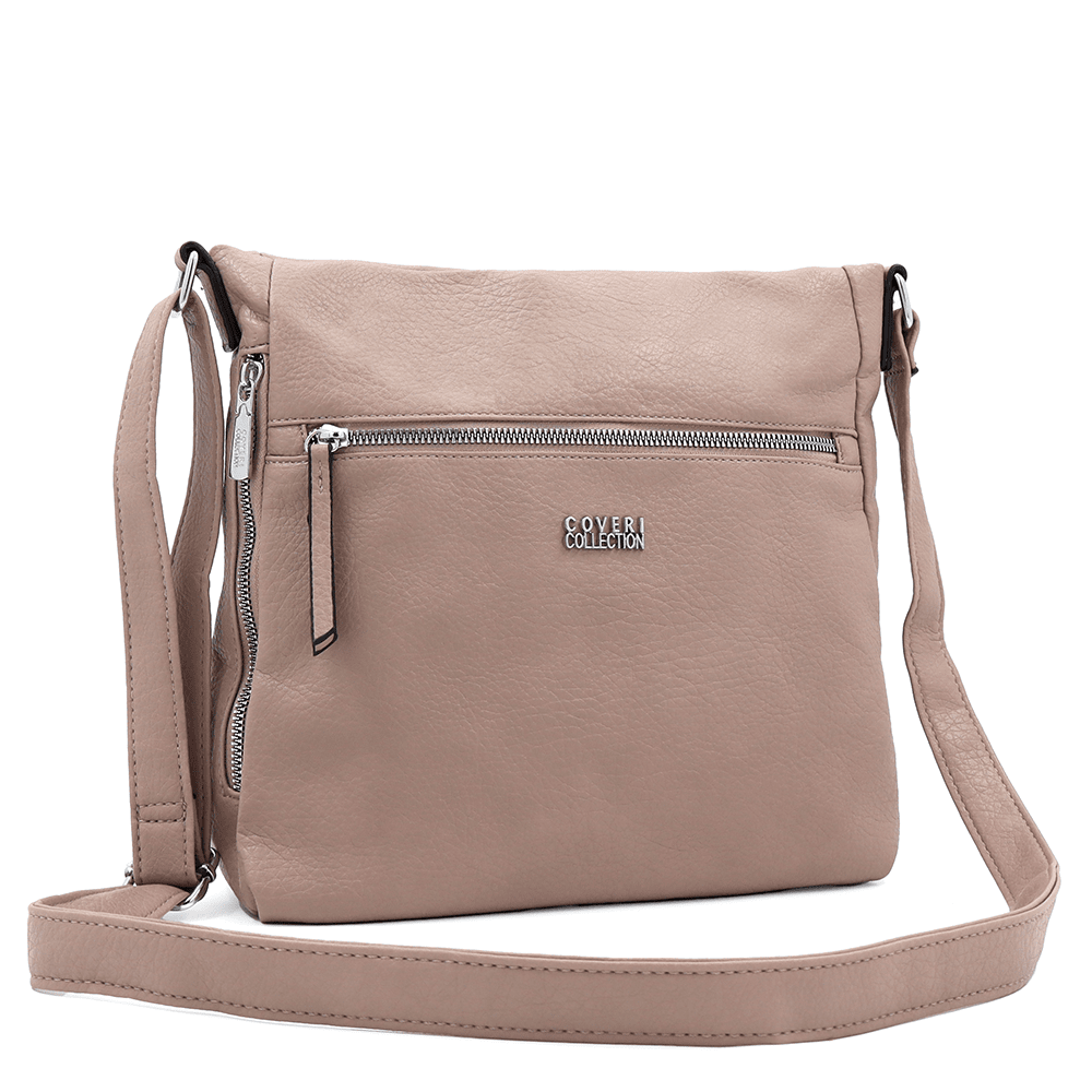 Női válltáska Gabi - világosbarna