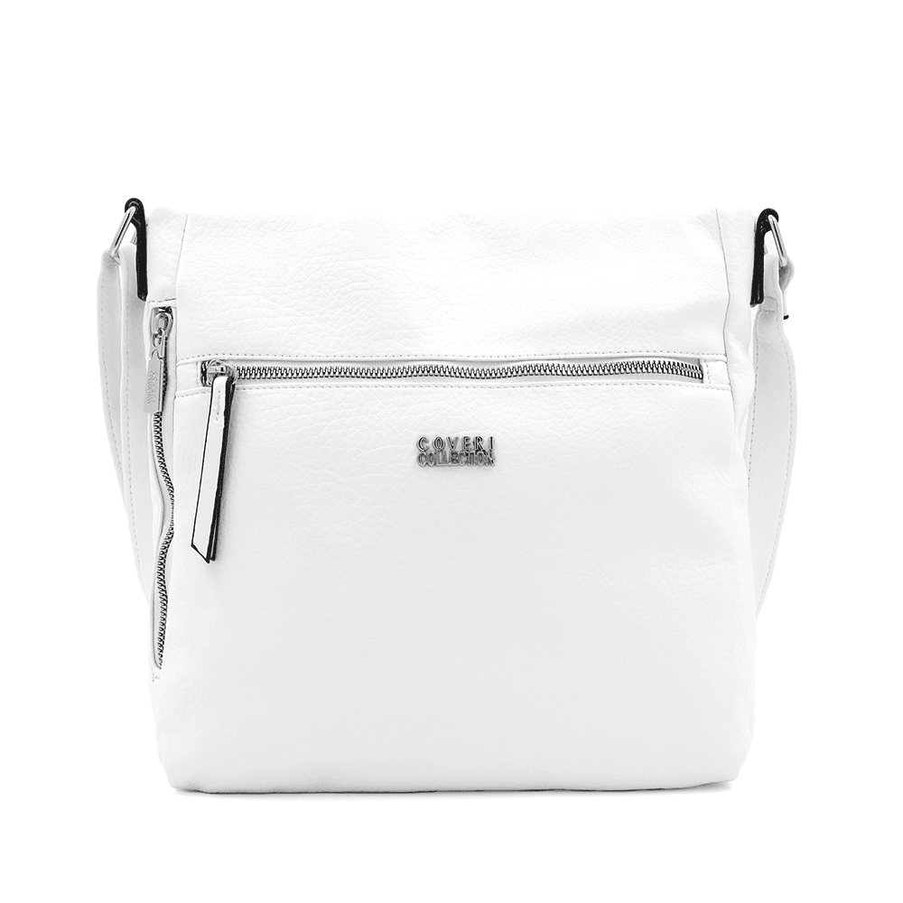 Női válltáska Gabi - fehér