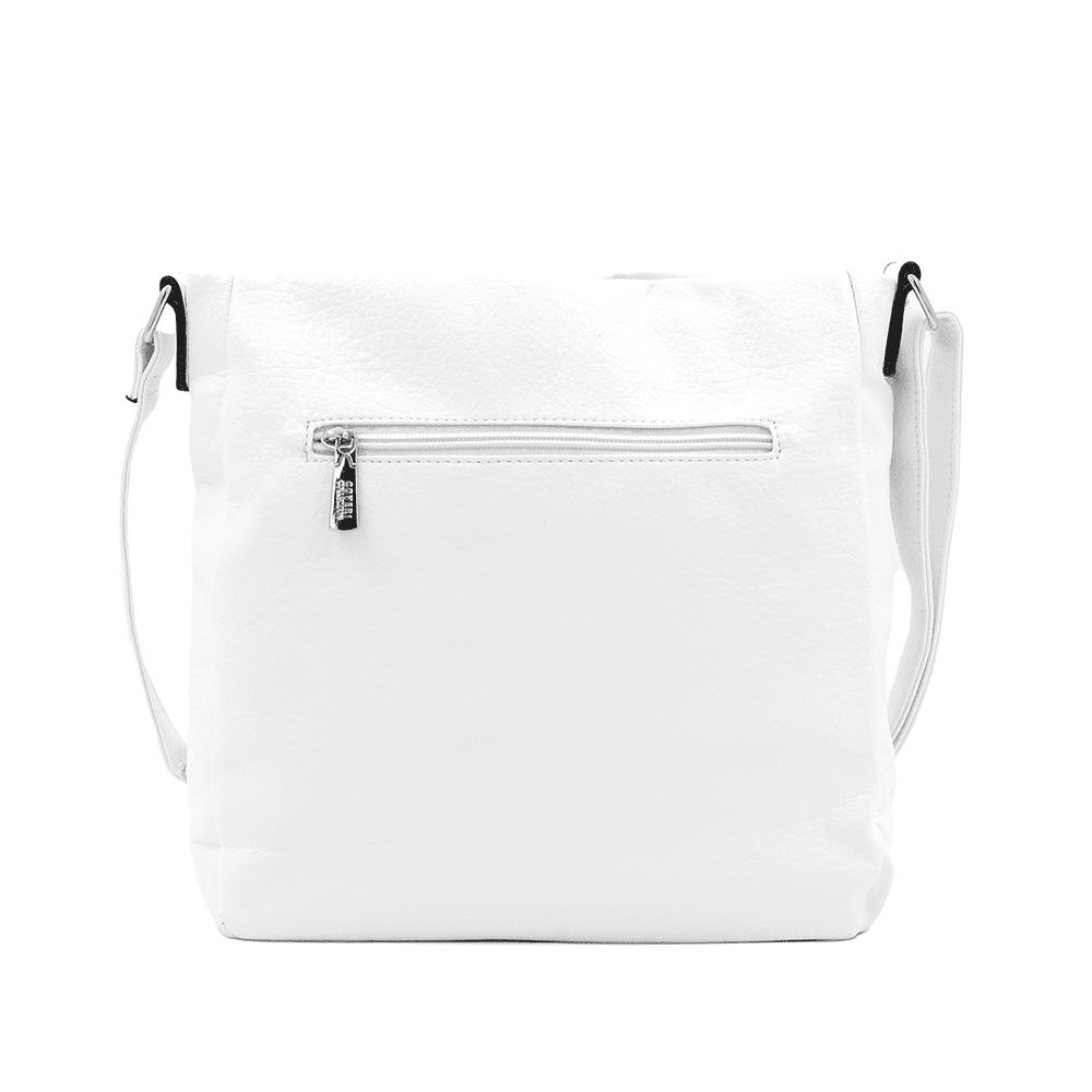 Női válltáska Gabi - fehér