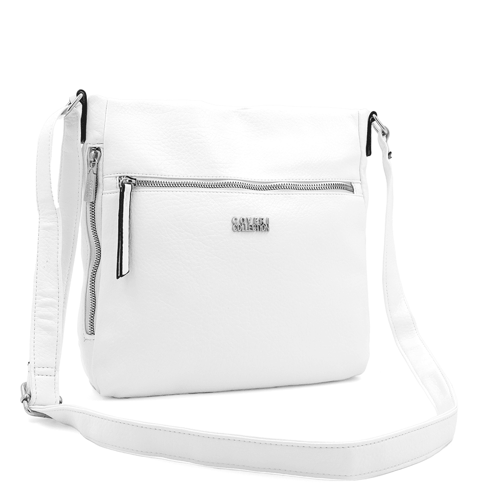 Női válltáska Gabi - fehér