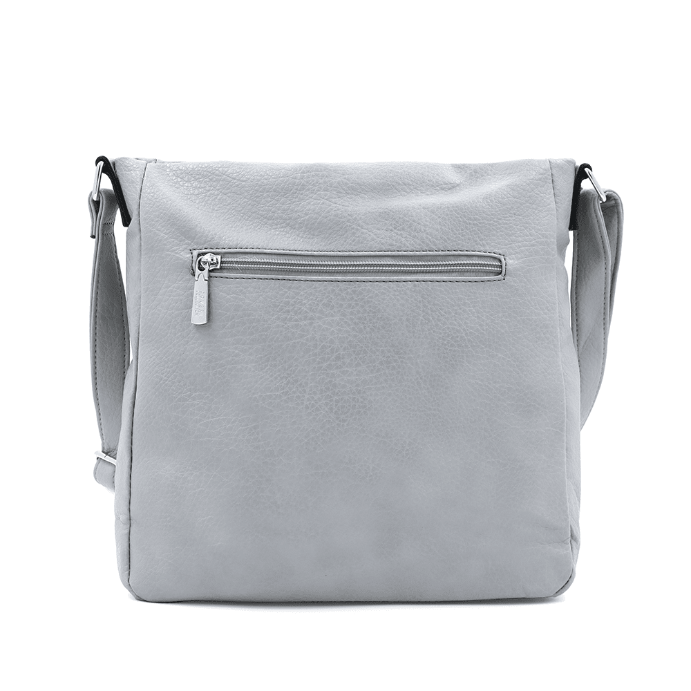 Női válltáska Gabi - világosszürke