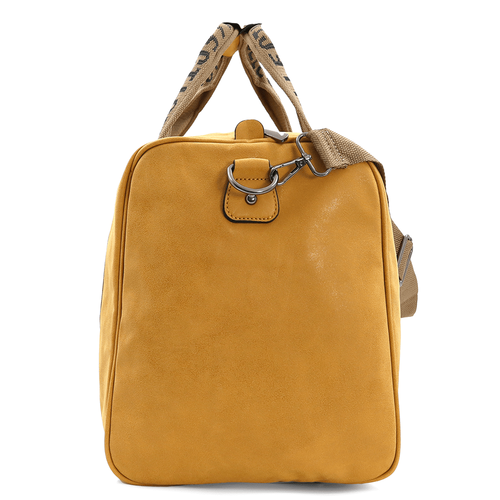 Nagy utazótáska - mustársárga