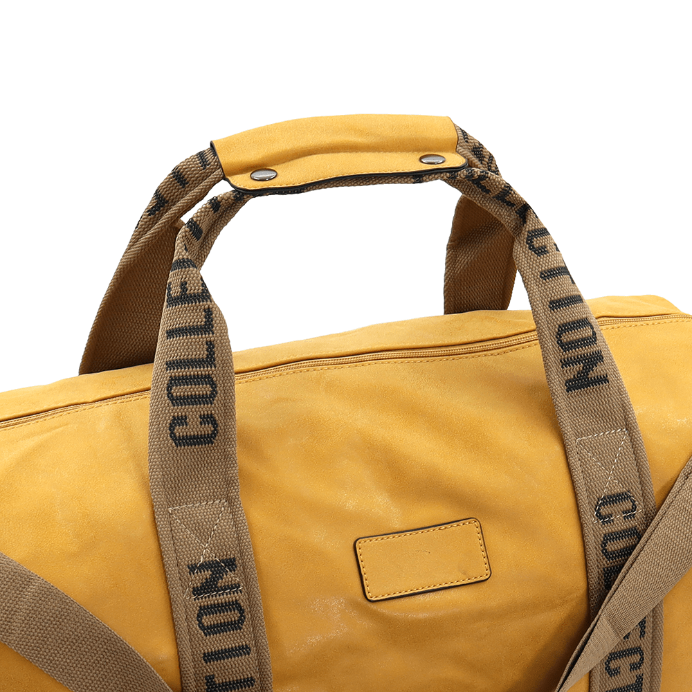 Nagy utazótáska - mustársárga
