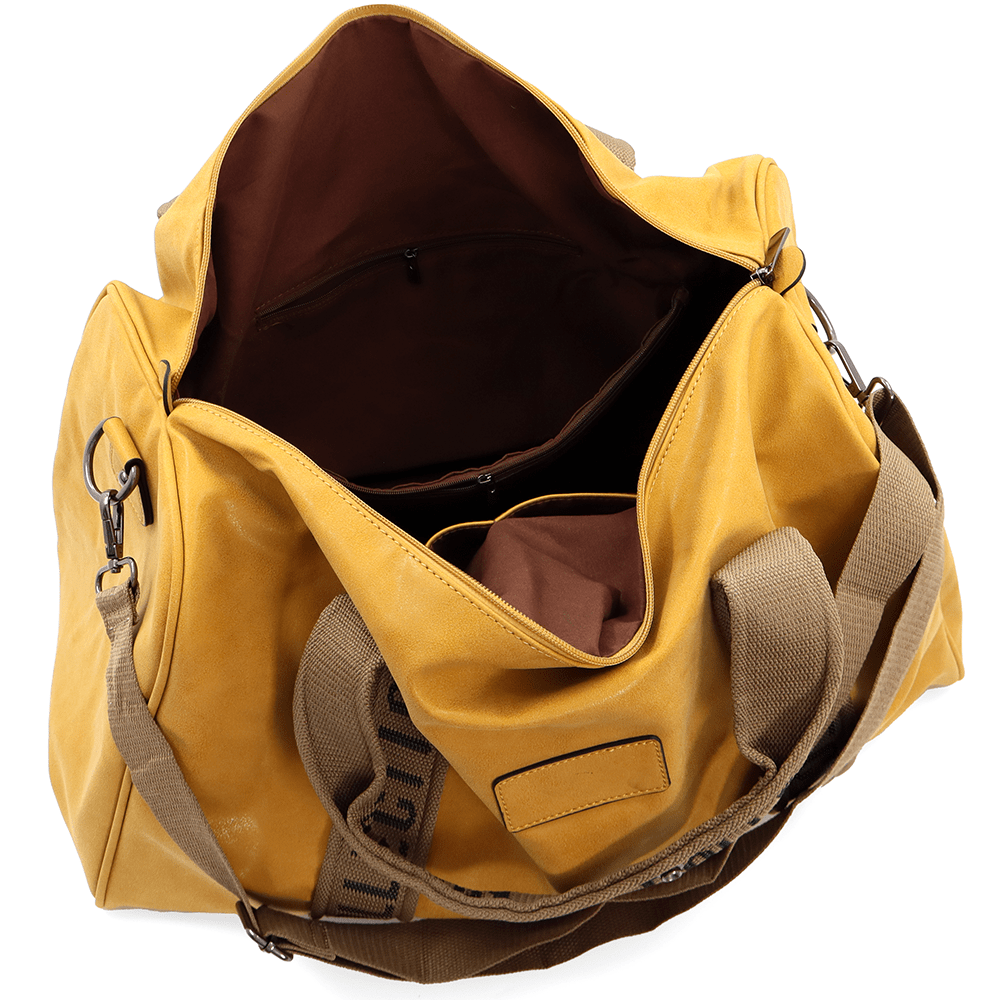 Nagy utazótáska - mustársárga