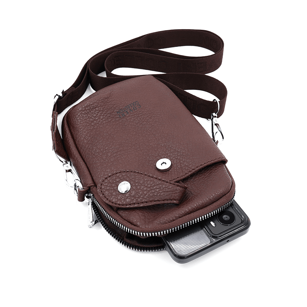 Telefonos táska - barna