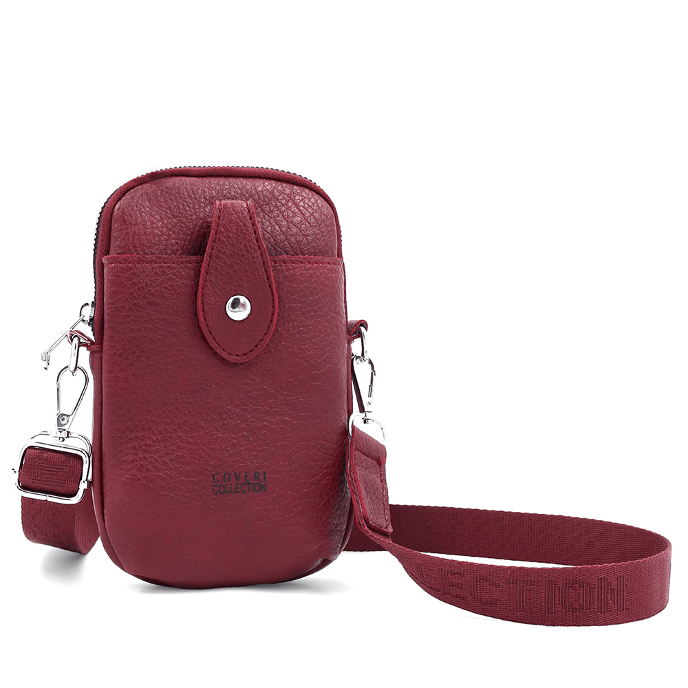 Telefonos táska - bordó