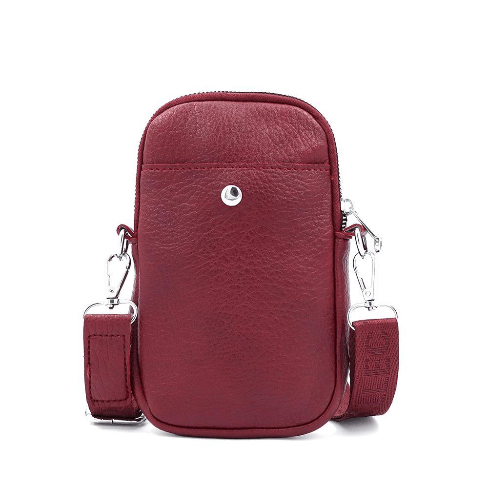 Telefonos táska - bordó