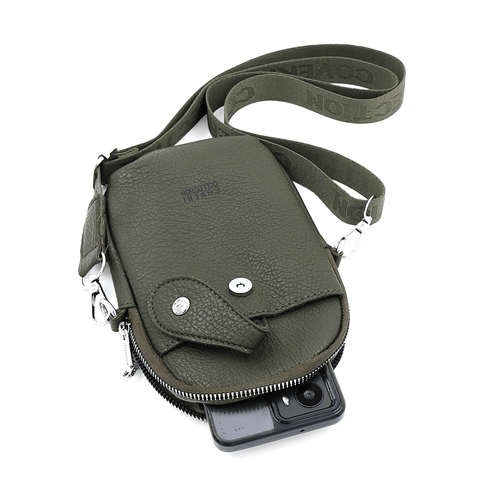 Telefonos táska - zöld