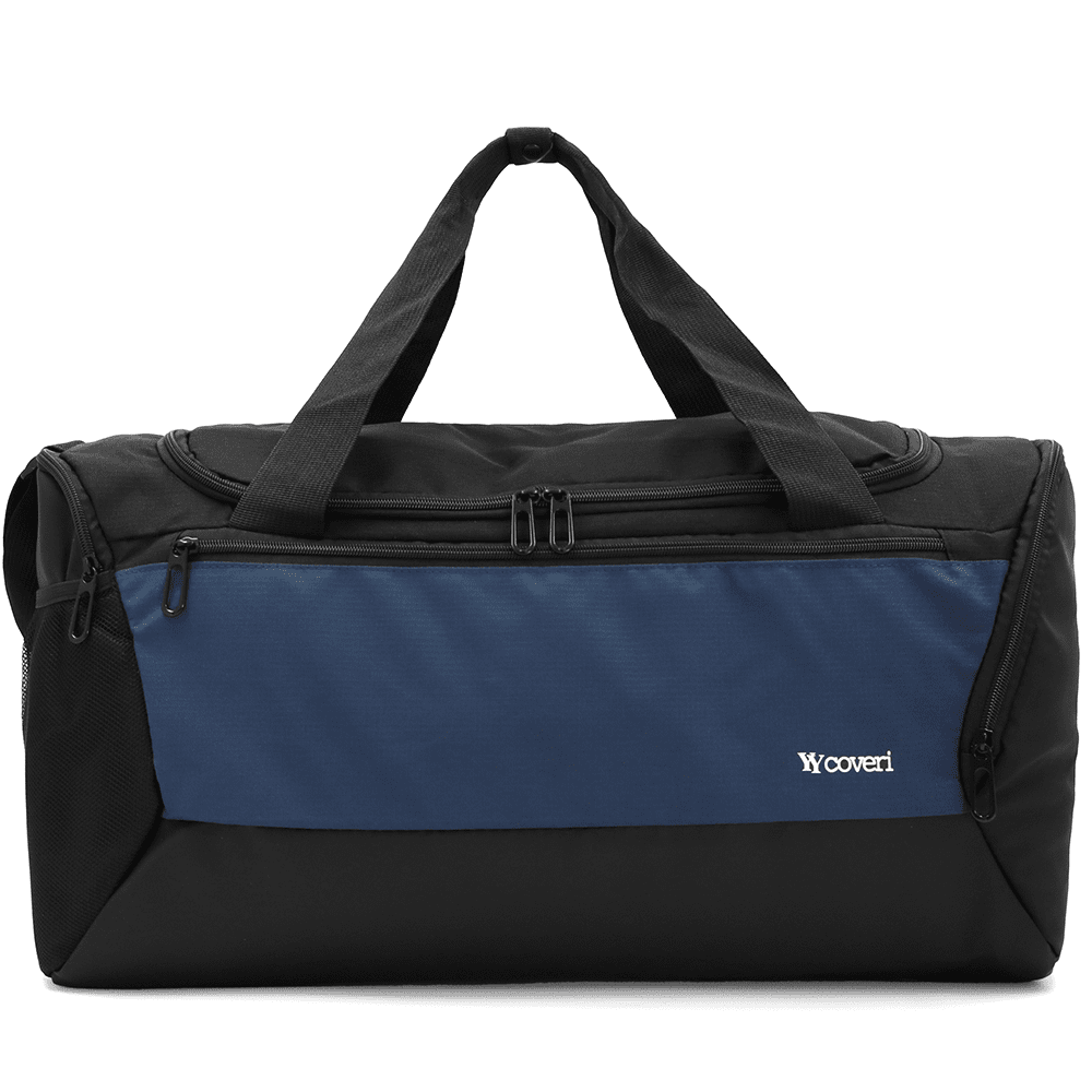 Nagy utazótáska zsák típusú - fekete/kék