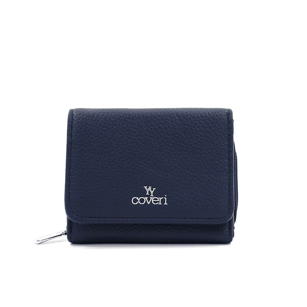 Kompakt női pénztárca - sötétkék