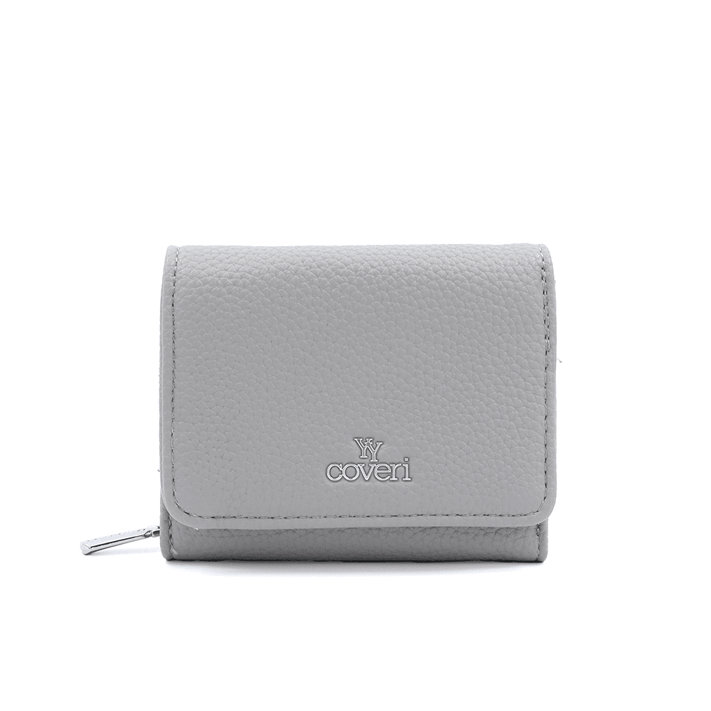 Kompakt női pénztárca - világosszürke