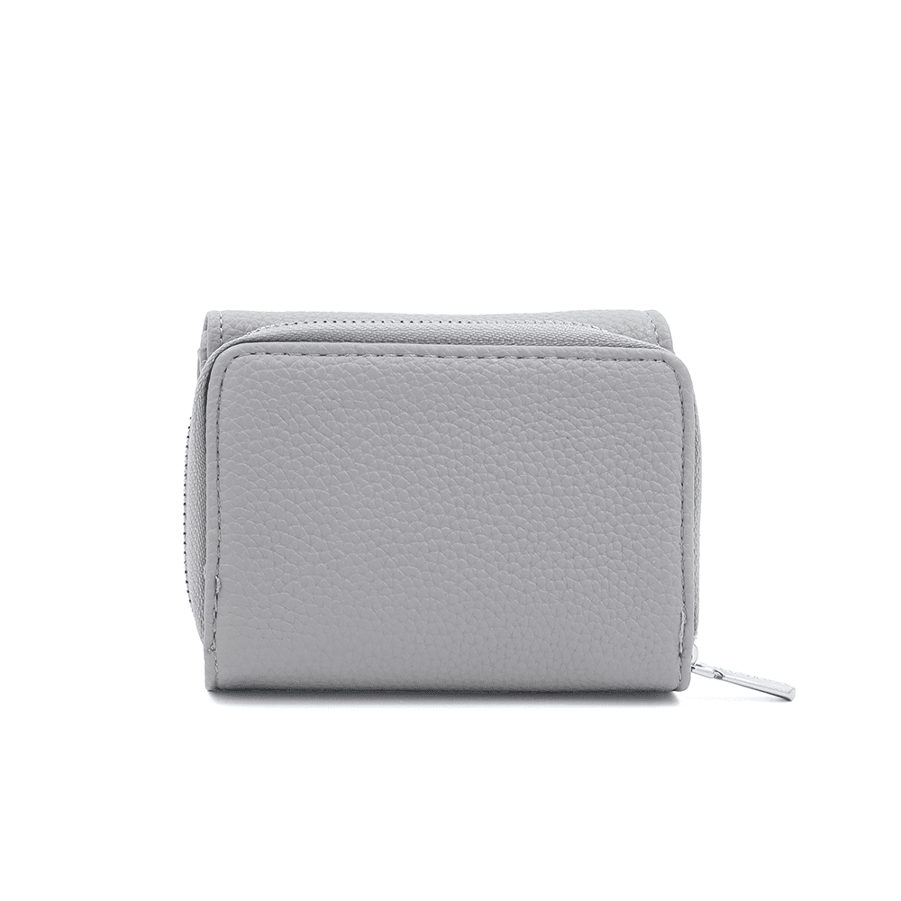 Kompakt női pénztárca - világosszürke