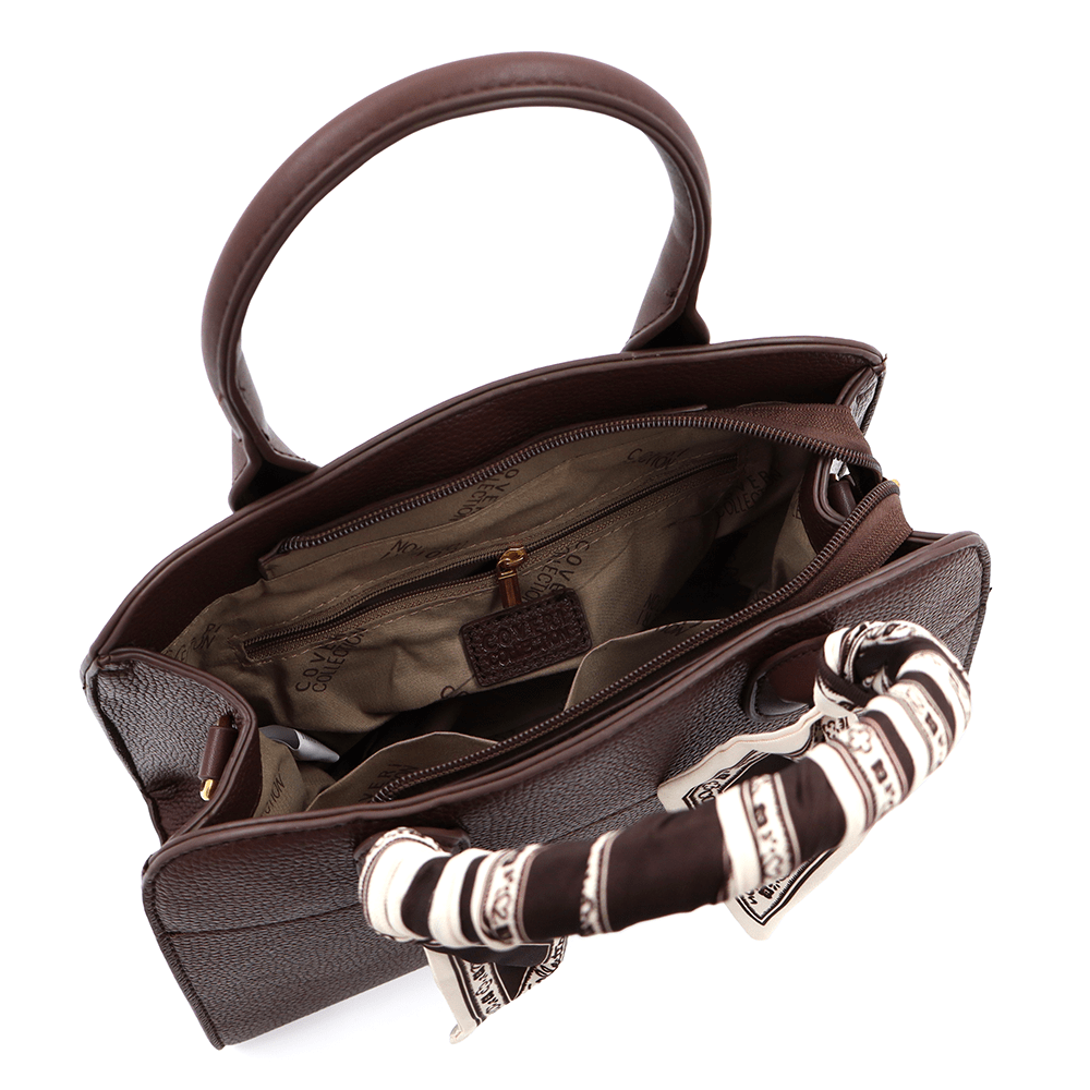 Női táska Lindia - sötétbarna