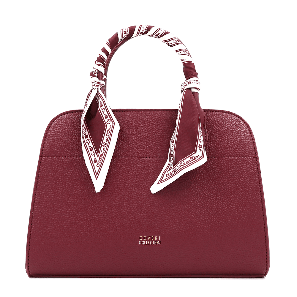 Női táska Lindia - bordó