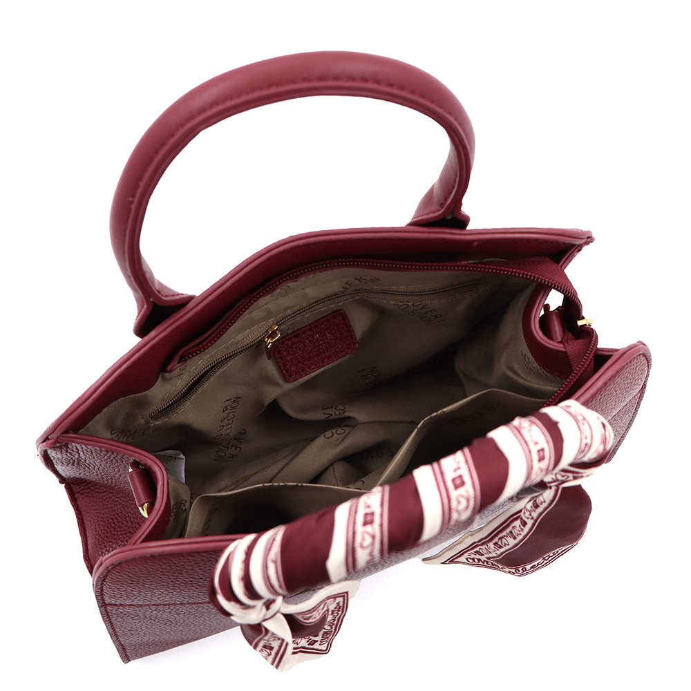 Női táska Lindia - bordó