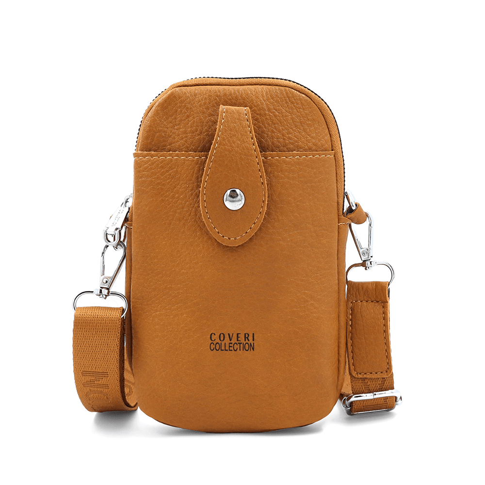 Telefonos táska - mustársárga