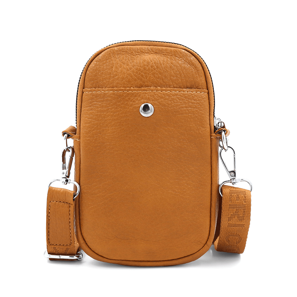 Telefonos táska - mustársárga
