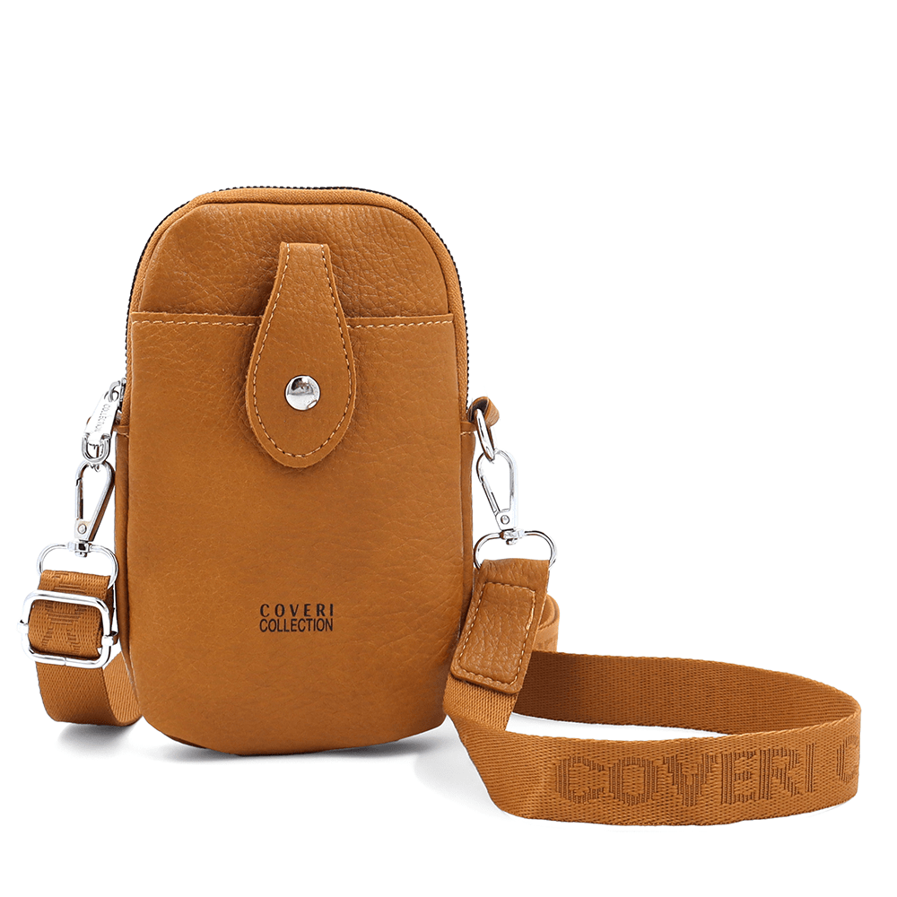 Telefonos táska - mustársárga