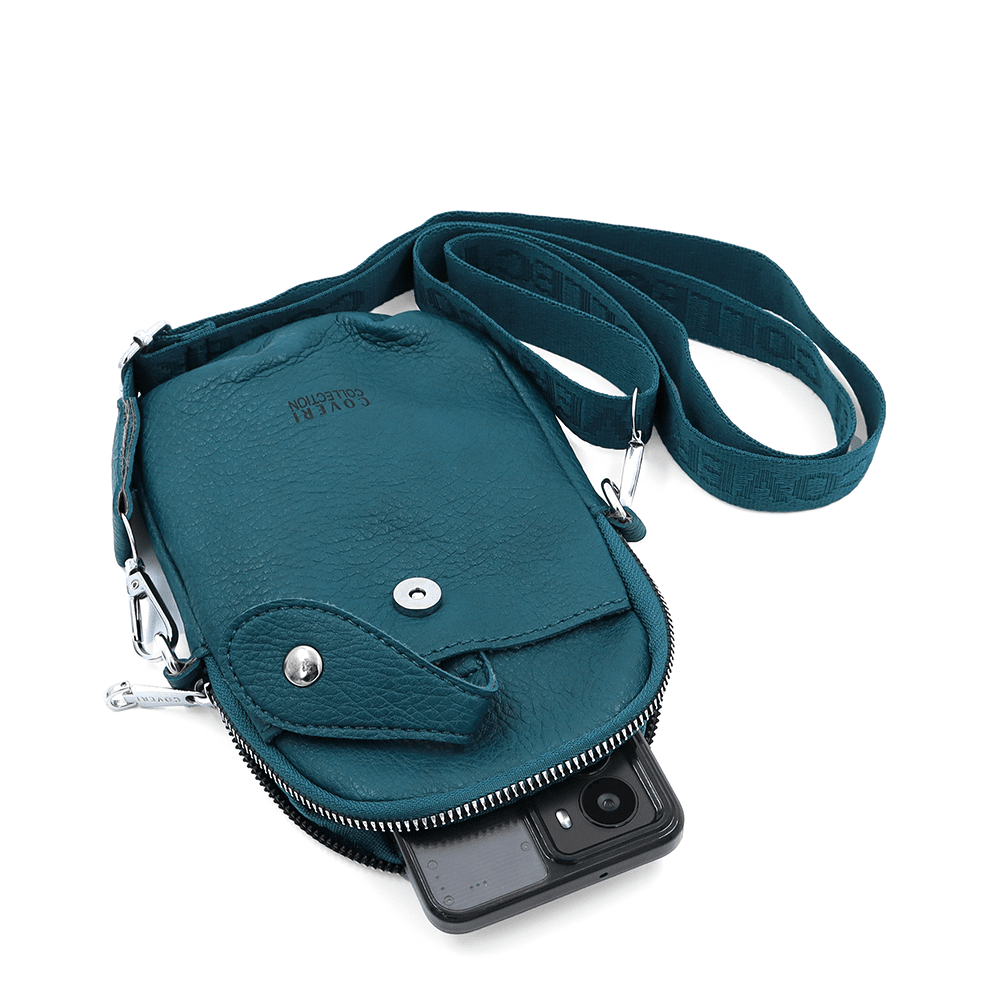 Telefonos táska - türkiz