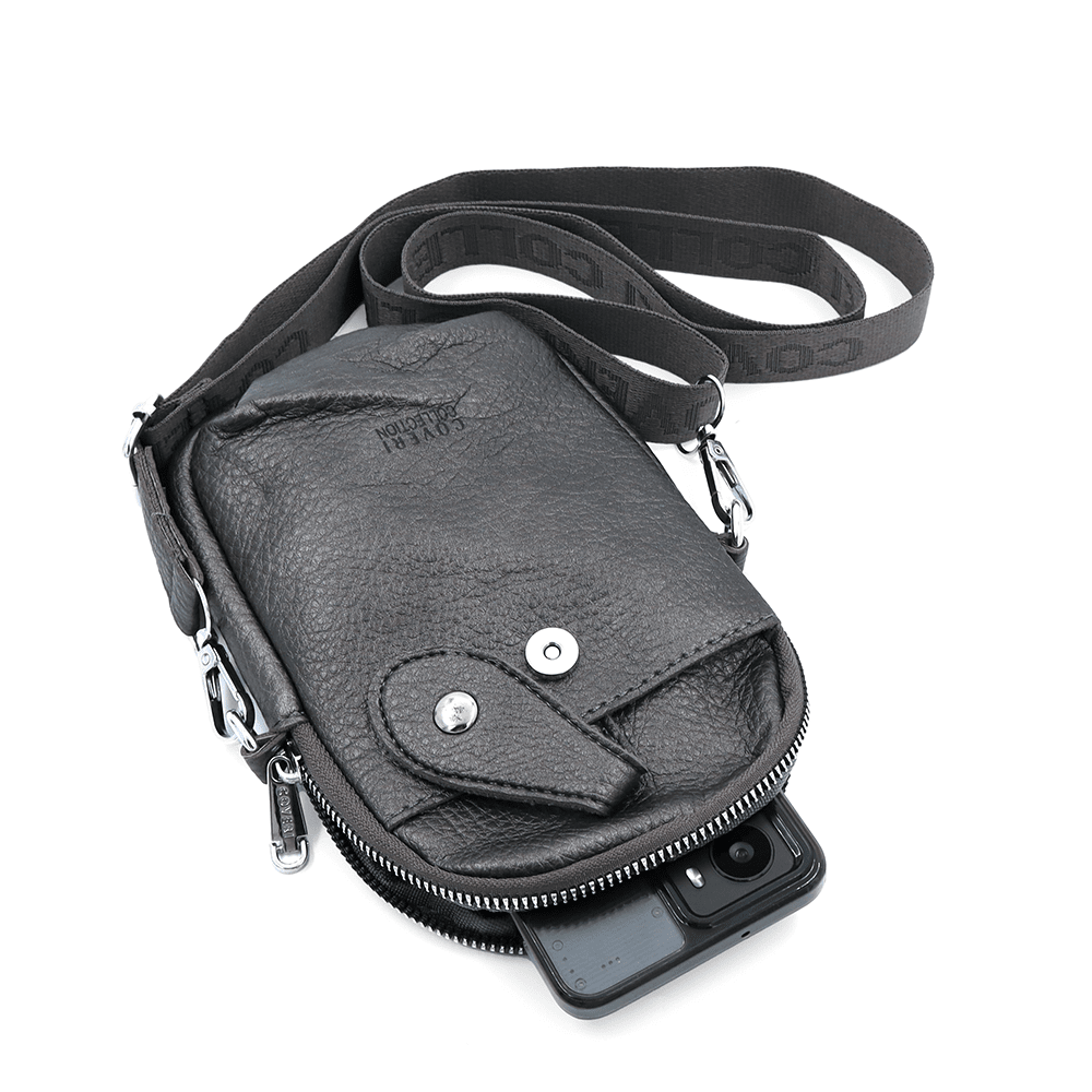 Telefonos táska - ezüst