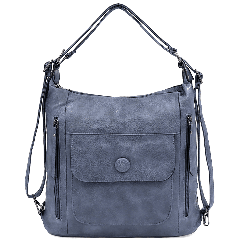 2 az 1-ben - Nagy táska és hátizsák Alora - világoskék