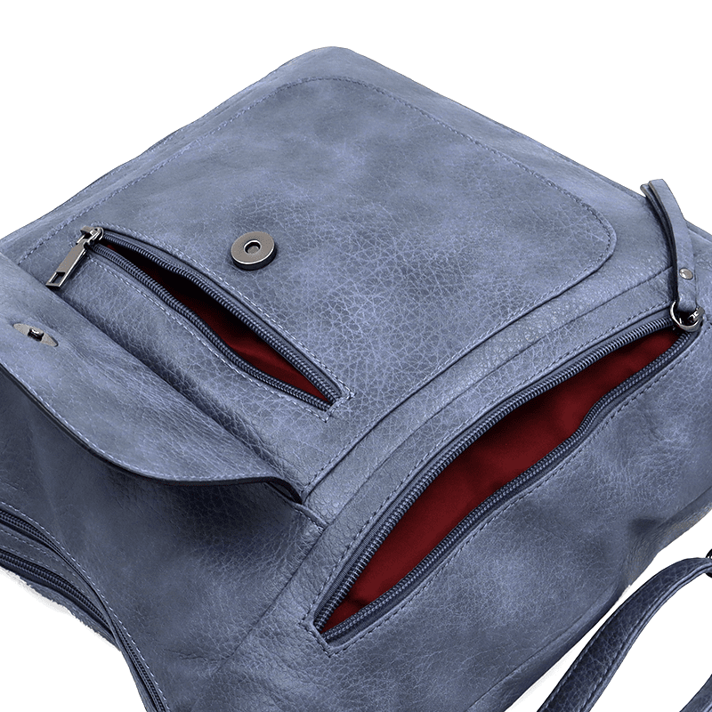 2 az 1-ben - Nagy táska és hátizsák Alora - világoskék