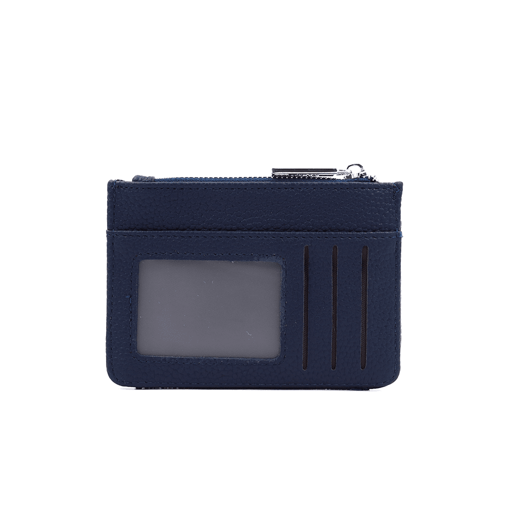 Kártyatartó sok rekesszel - sötétkék