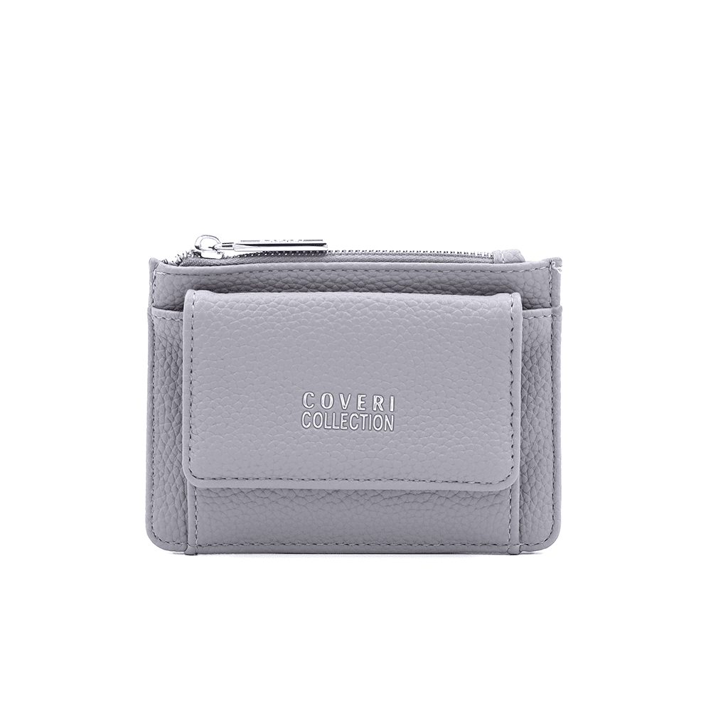 Kártyatartó sok rekesszel - világosszürke