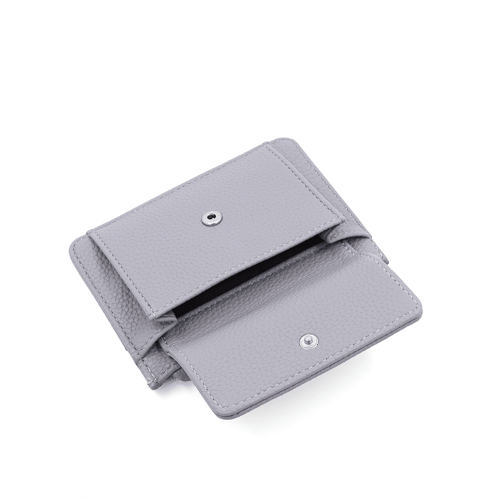 Kártyatartó sok rekesszel - világosszürke