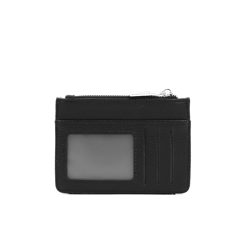 Kártyatartó sok rekesszel - fekete