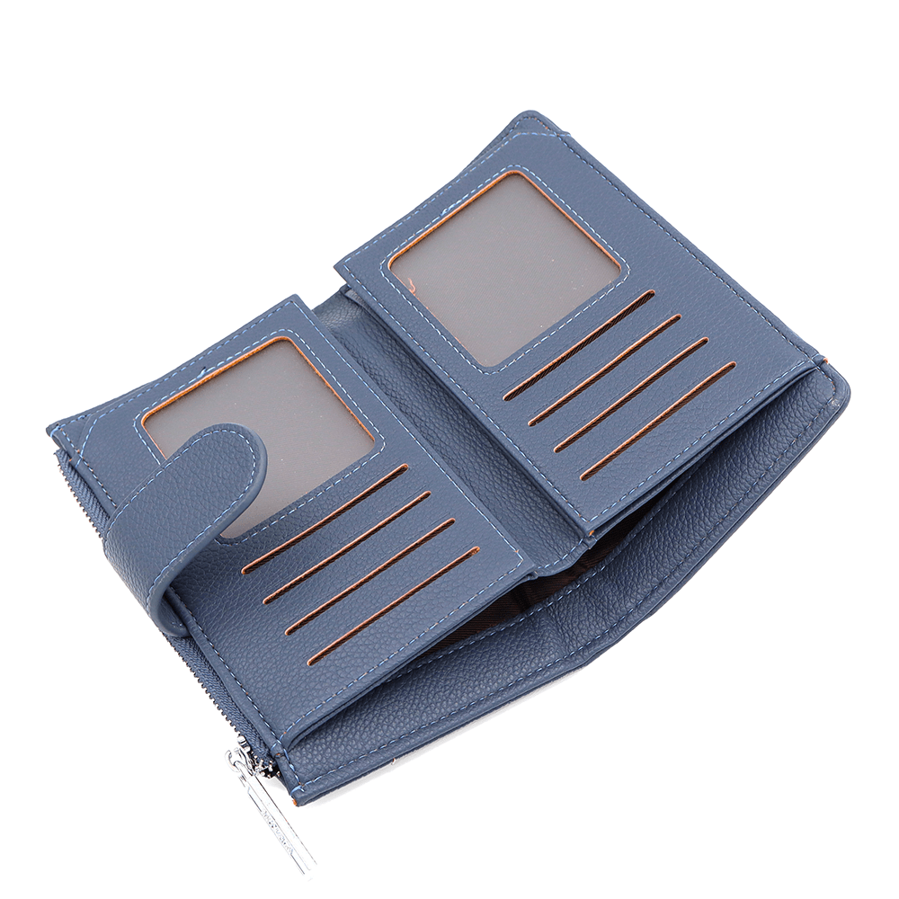 Modern női pénztárca - világoskék